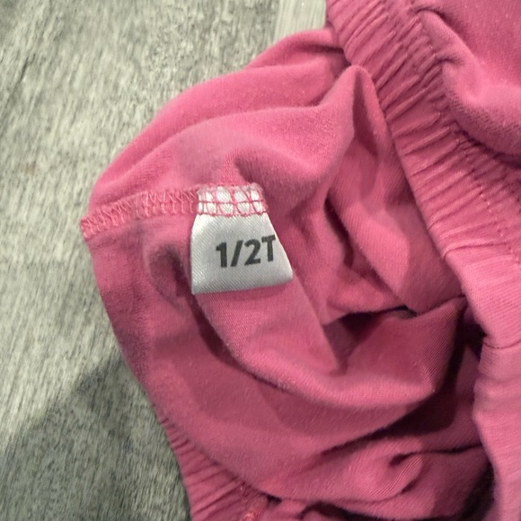 Portage & Main Pink Kids Joggers with Drawstring - Picture 4 of 4